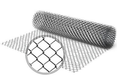 Сетка рабица 50x50 оцинкованная, диаметр d=3,0мм   